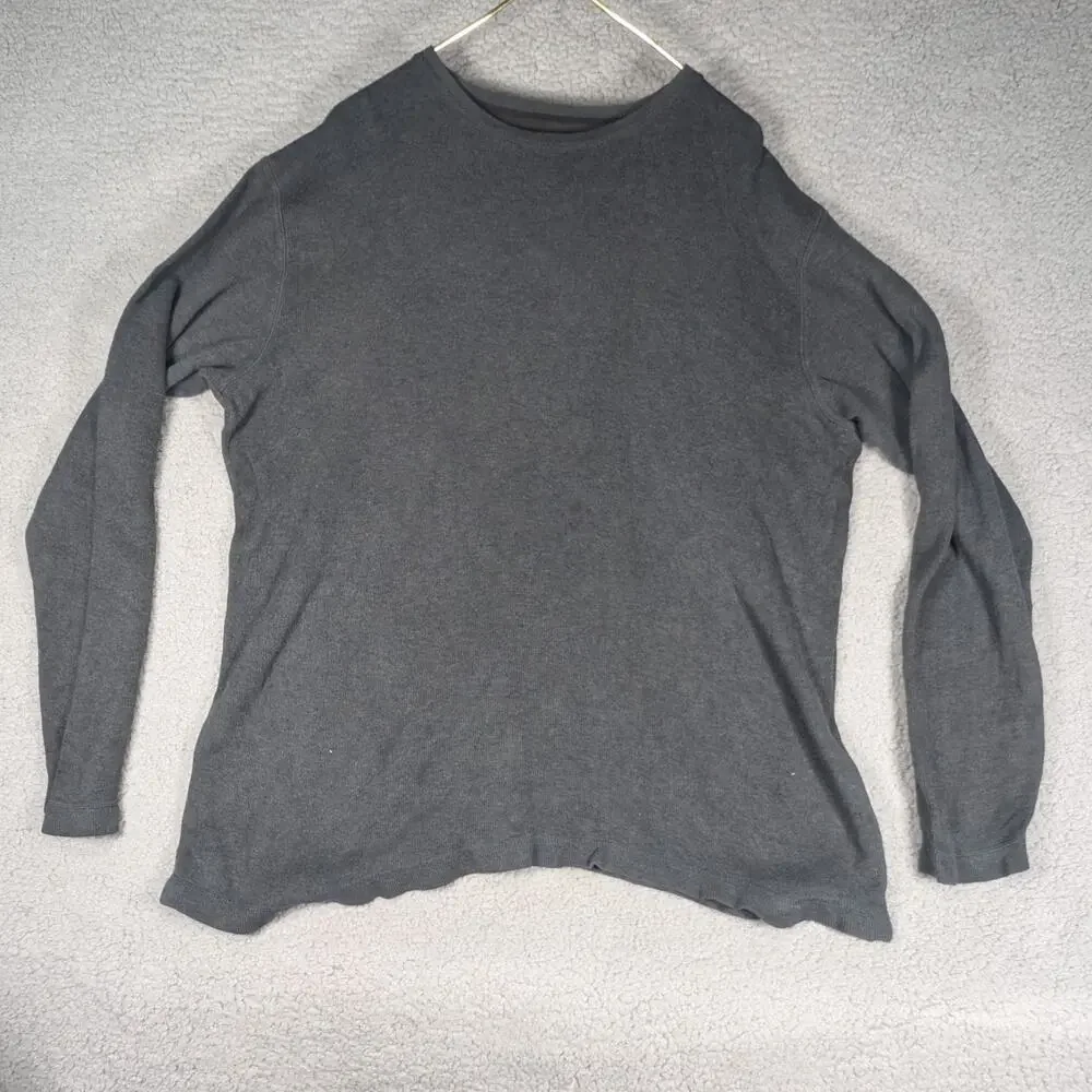 Banana Republic Sweatshirt Mens Extra Large Dark Grey Long Sleeve